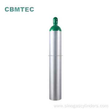 Aluminum Oxygen Cylinder with CGA870 Valves Click Regulators